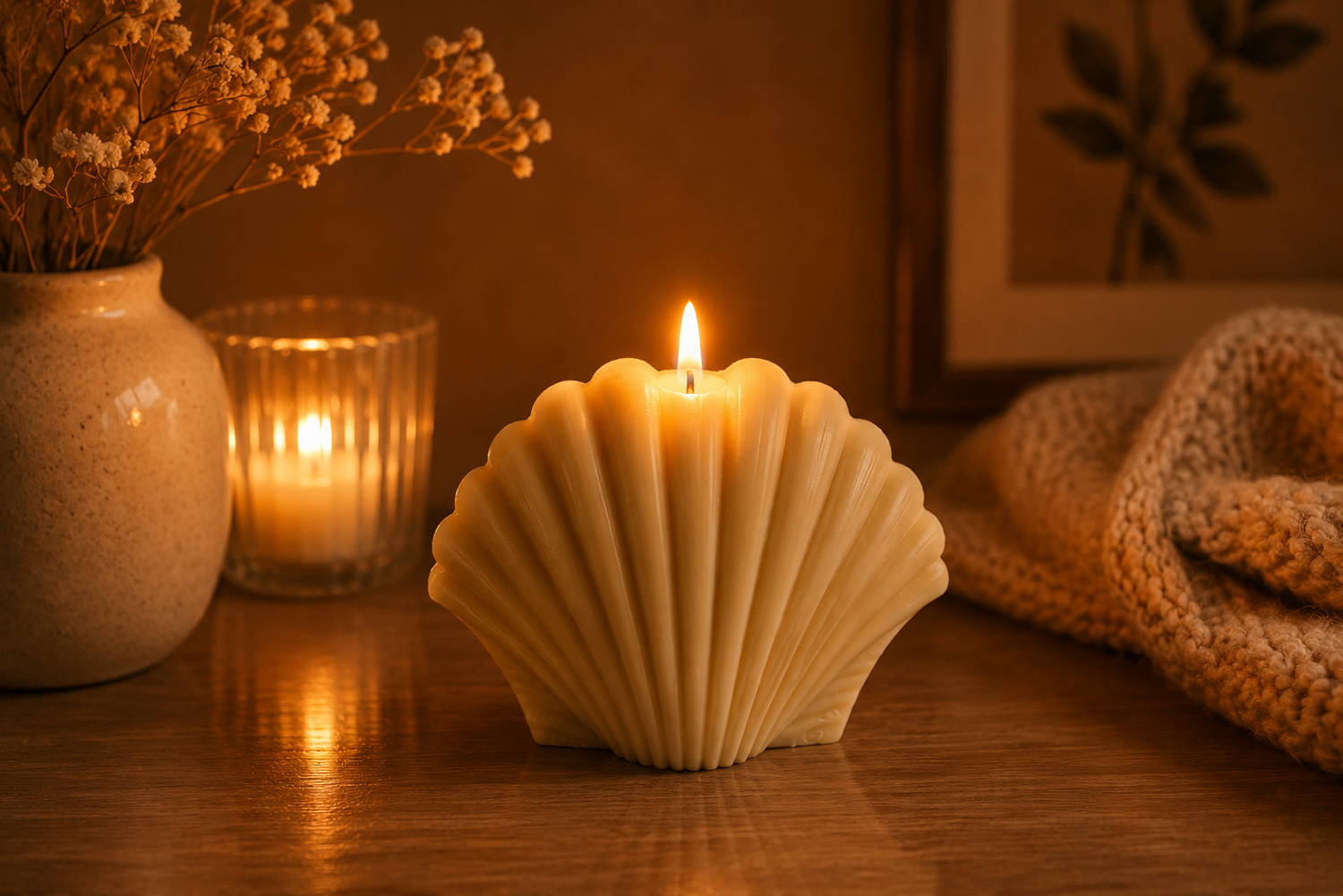 Shell Candle